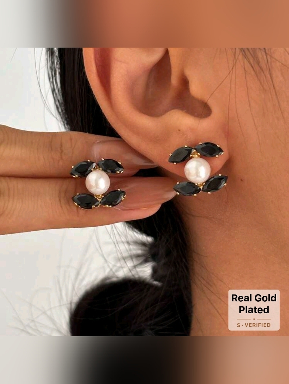 Chanel Style Earrings